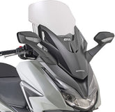 Givi Windscreen D1187ST for Honda Forza 125 21-, Forza 350, dim. HxL 58x47 cm, color Clear, fits oe headlight fairing | D1187ST