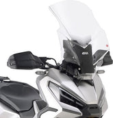 Givi Windscreen D1188ST for Honda X-ADV 750 21-, color Clear, dim. HxL 64x43,5 cm, 10 cm higher than oe, fits oe headlight fairing | D1188ST