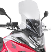 Givi Windscreen for Honda NC750X 21- color Clear, dim. HxW 54 x 43 cm, fits oe headlight fairing | D1192ST