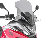 Givi Windscreen for Honda NC750X 21-, color Light Smoke, dim. HxW 48 x 43 cm, fits oe headlight fairing | D1192S