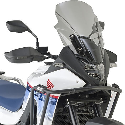 GIVI Windshield - tinted - 520x400 mm (HxW) ABE i.V. - for Honda XL750 Transalp (23) | D1201SG
