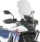 GIVI Windshield - transparent - 620x400 mm (HxW) for Honda XL750 Transalp (23) - ABE i.V. | D1201STG