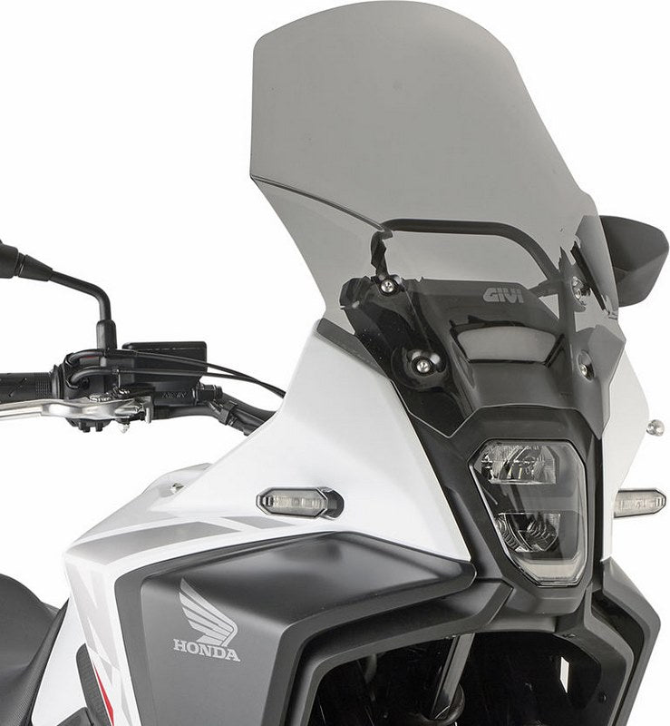 GIVI Windshield - tinted - 450x390 mm (HxW) without ABE- for Honda NX 500 (24) | D1203S