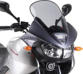 Givi Windscreen for Yamaha TDM 900, color smoke, dim. HxW HxL 41x32,5cm, fits oe headlight fairing | D132S