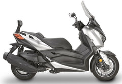 Givi Windscreen for Yamaha X-Max 125 18-, X-Max 300, X-Max 400 18-, color light smoke, dim. HxW 64,5 x 57,5 cm, 11,5 cm higher than oe, fits oe headlight fairing | D2138S