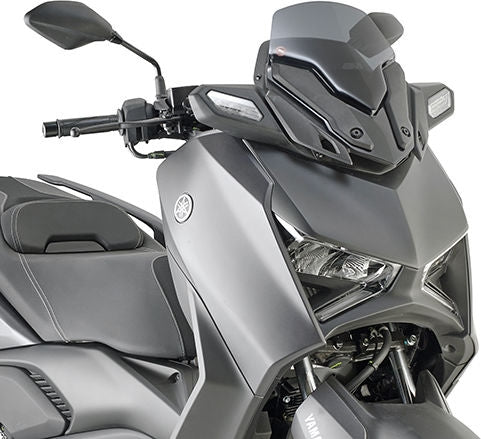 GIVI Windshield tinted - 360x290 mm (HxW) for Yamaha X-Max 300 (23), ABE in conjunction with | D2167BG