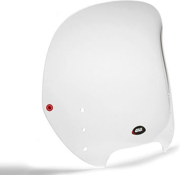 Givi Windscreen for BMW R 1150 RT 02-04 color clear, dim. HxW 44,5x51 cm, fits oe headlight fairing | D241ST