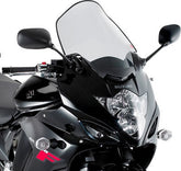 Givi Windscreen for Suzuki GSX 650F 08-14, GSX 1250F 10-16 color light smoke, dim. HxW 45x38,5 cm, 10 cm higher than oe, fits oe headlight fairing | D270S