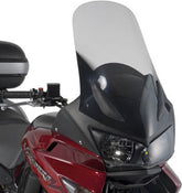 Givi Windscreen for Honda Varadero 1000 03-12, color clear, dim. HxW 60x48 cm, 9 cm higher than oe | D300ST
