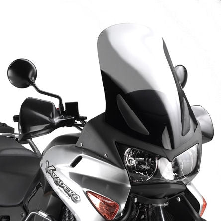 Givi Windscreen for Honda Varadero 1000 03-12, color light smoke, dim. HxW 60x48 cm, 9 cm higher than oe | D300S