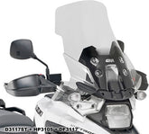 Givi Windscreen for Suzuki DL 1050 V-Strom, color clear, dim. 57,5x50,5cm, fits oe headlight fairing | D3117ST