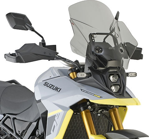 GIVI Windshield tinted,480 x 510 mm (HxW)-ABE i.V. f. Suzuki V-Stro m 800DE (23) | D3125SG