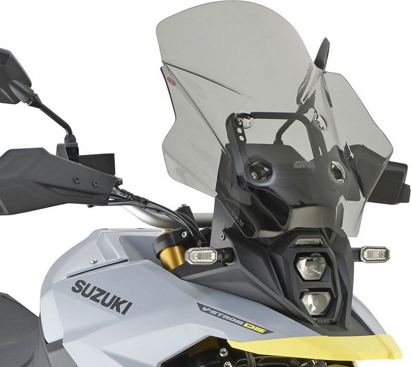 GIVI Windshield tinted- 480 x 510 mm (HxW)-o. ABE for Suzuki V-Strom 800DE (23) | D3125S