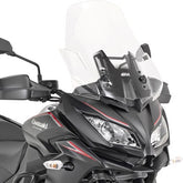Givi Windscreen for Kawasaki Versys 1000 17-18 color clear, dim. HxW 53x48 cm, 20 cm higher than oe | D4120ST