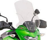 Givi Windscreen for Kawasaki Versys-X 300 color clear, dim. HxW 48x40 cm, 14 cm higher than oe | D4121ST