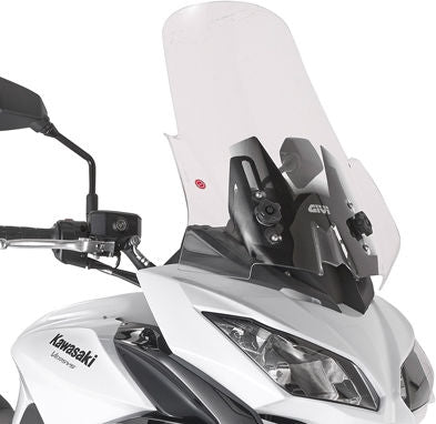 Givi Windscreen for Kawasaki Versys 650 17-21 color clear, dim. HxW 53x44 cm | D4122ST
