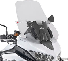 Givi Windscreen for Kawasaki Versys 1000 19- color clear, dim. HxW 53x48,5 cm, 18,5 cm higher than oe | D4126ST