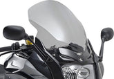 Givi Windscreen for BMW F 800 GT color light smoke, dim. HxW 58x40 cm, 13,5 cm higher than oe, fits oe headlight fairing | D5109S