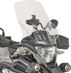 GIVI Windshield - transparent - 470x375 mm (HxW) - without ABE - for BMW G 310 GS (17-23) | D5126ST