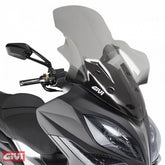 GIVI Spoilerscreen Transparent - Abe | D6104STG