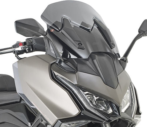 GIVI Windshield, tinted, 395 x 440 mm (HxW) without ABE- for Kymco AK550 Premium (23) | D6122SG