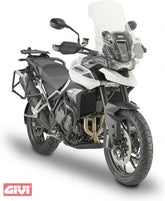 Givi Windscreen transparent, 590 mm high, 420 mm wide for Triumph Tiger (2020) | D6415STG