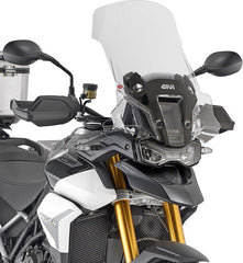 GIVI Transparent windshield, 590x480 mm (HxW) - for Triumph Tiger 900 Rally (20-23), without ABE | D6418ST