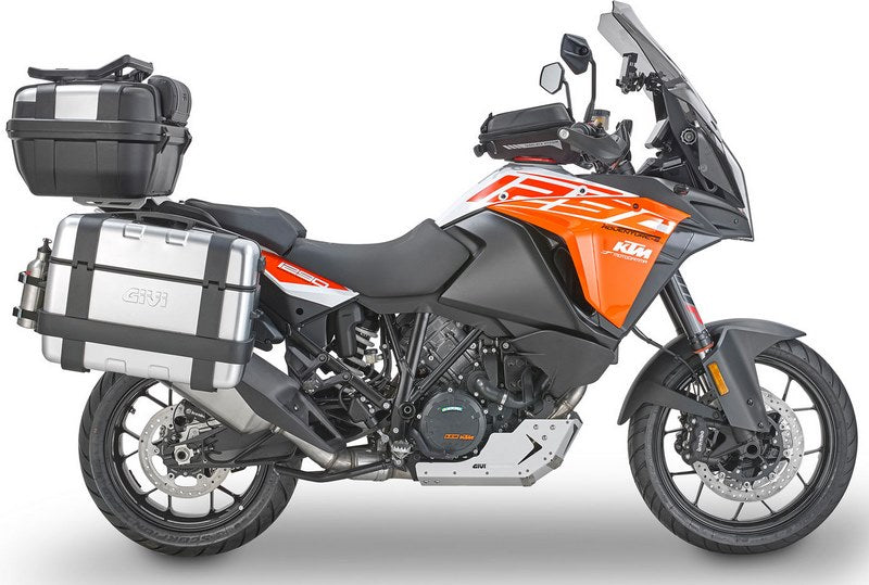 Givi Screen for KTM 1290 Adventure R/S 17-20, color Light Smoke, dim. HxW 38 x 40 cm, fits oe headlight fairing | D7706S
