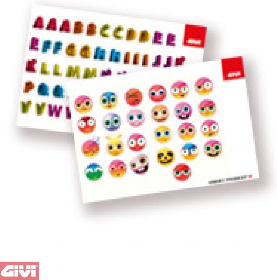GIVI Sticker Set For Hps Hj03 Kids Helmet | DECALG3