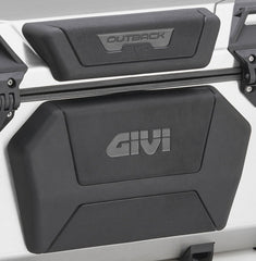 GIVI Passenger backrest, black for Trekker Outback EVO 58 L | E240