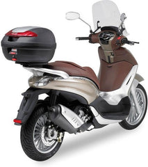Givi E349 Piaggio Beverly 125/300ie 10-19, Beverly 350 Sport Touring 12-19, Rear Rack specific for Monolock top case, to be used with top case that already include a Monolock plate | E349