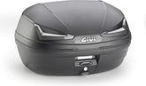 GIVI E455 Simply Monolock top case, with plate, 45 l., black, with transparent reflectors | E455NT