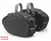 Givi Expandable Saddle Bags EA100B, 2 x 40 liters, Rain Cover, Shoulder Strap | EA100B