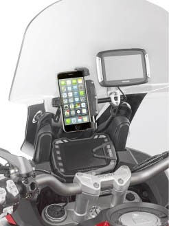 Givi FB7408 Smartphone / GPS Navigator Mounting Bar Kit for Ducati Multistrada 1260, Multistrada 1200 15-17, Multistrada 950, Multistrada Enduro | FB7408