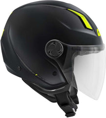 Givi Jet helmet 11.7 SOLID COLOR Matte Black/Yellow, Size 53/XS | H117BN90053