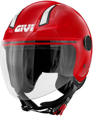 Givi Jet helmet 11.7 SOLID COLOR Matte Red, Size 55/S | H117BR30055