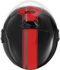 Givi Jet helmet 12.5 GRAPHIC TOUCH Matte Black/Red, Size 61/XL | H125FTHBR61