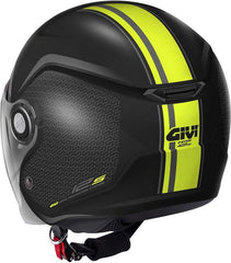 Givi Jet helmet 12.5 GRAPHIC TOUCH Matte Black/Yellow, Size 54/XS | H125FTHBY54