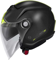 Givi Jet helmet 12.5 GRAPHIC TOUCH Matte Black/Yellow, Size 60/L | H125FTHBY60