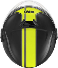 Givi Jet helmet 12.5 GRAPHIC TOUCH Matte Black/Yellow, Size 60/L | H125FTHBY60