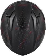 Givi Full face helmet 50.7 PHOBIA Matte Black/Red, Size 54/XS | H507FPHBR54