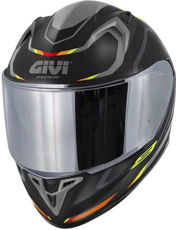 Givi Full face helmet 50.8 MACH1 Matte Black/Grey/Red, Size 60/L | H508FMHBY60