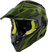 Givi 60.1 FRESH, Matt Black / Military Green / Yellow, Size XL | H601FFRGY61