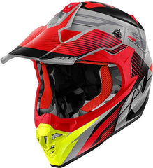 Givi 60.1 FRESH, Matt Red / Black / Titanium, Size XL | H601FFRRT61