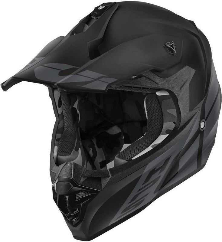 Givi Off-Road Helmet 60.1 INVERT Matte Black/Dark Grey, Size 60/L | H601FNVBK60