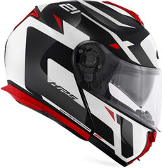 Givi Flip-up helmet X.21 EVO NUMBER Black|White/Red, Size 61/XL | HX21RNBBR61