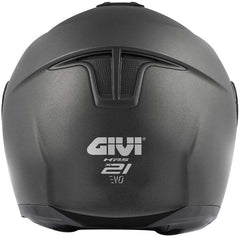 Givi Flip-up helmet X.21 EVO SOLID COLOR Matte Titanium, Size 58/M | HX21SG76858