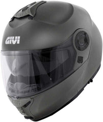Givi Flip-up helmet X.21 EVO SOLID COLOR Matte Titanium, Size 61/XL | HX21SG76861