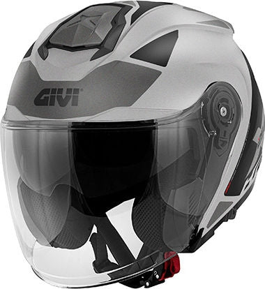 Givi X.25 TARGET, Matt titanium / black, Size XS | HX25FTGTK54