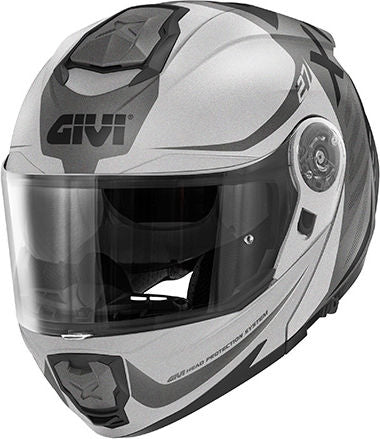 Givi X.27 DIMENSION, Matt Black / Titanium / Silver, Size S | HX27FDMTS56